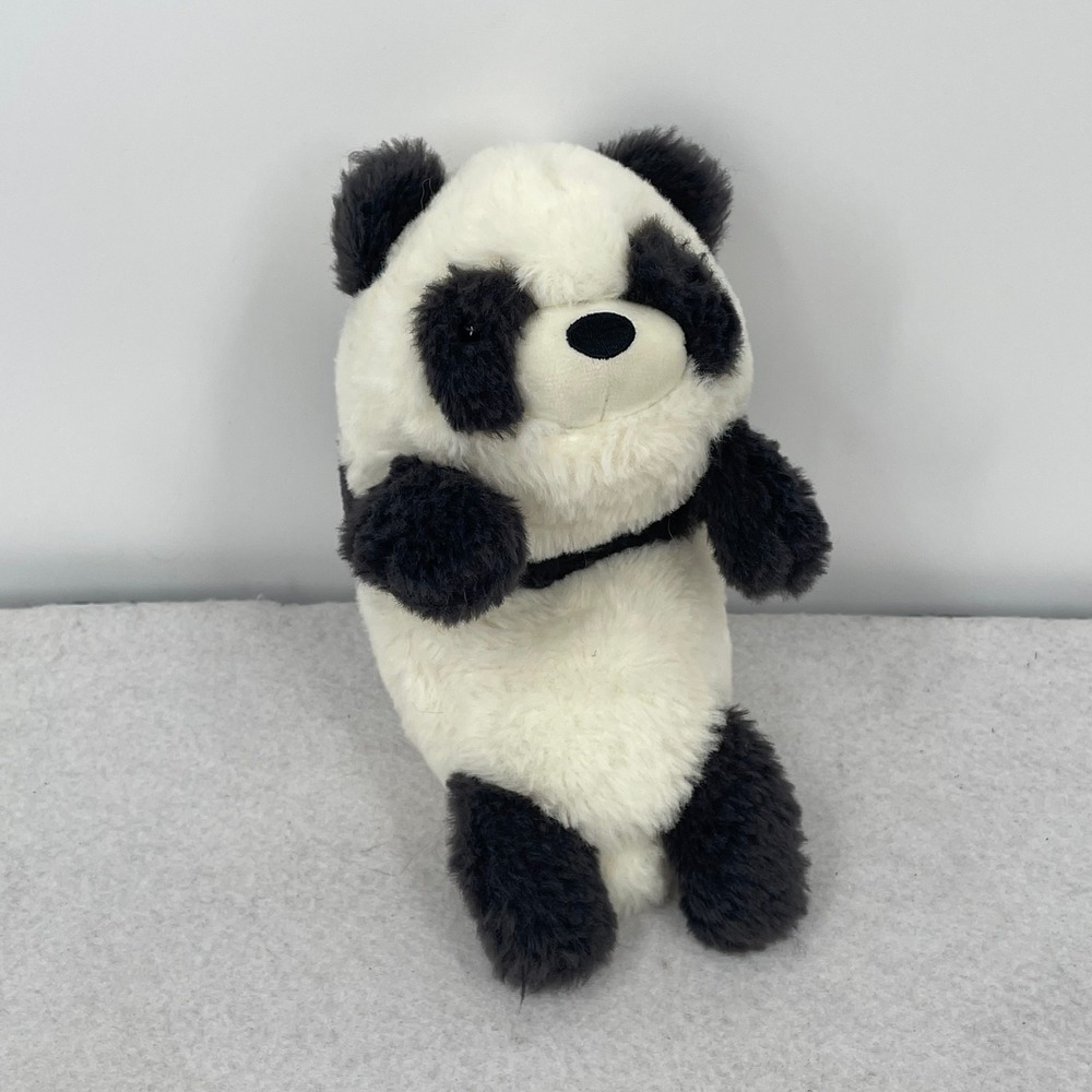 Dreams Posture Pals Panda Plush Black White Fuzzy Desk Support Bear PA-100805